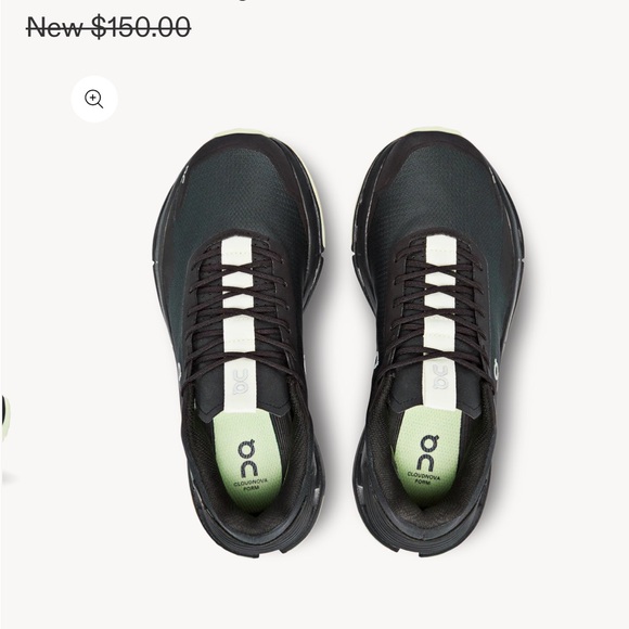 On Cloudnova Form Sneakers | Black | Women’s 8.5 | Swiss Engineering - Picture 2 of 7